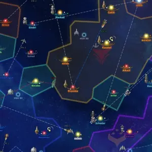 Stars in Shadow - Mappa Spaziale