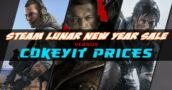 Prezzi di vendita del nuovo anno lunare di Steam a confronto con i prezzi di Cdkeyit