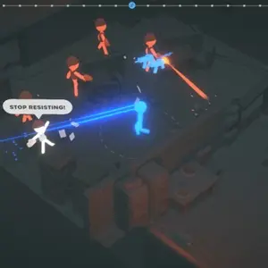 Stick It to the Stickman - Occhi Laser