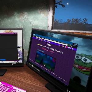 Streamer Life Simulator 2 - Monitor Doppio