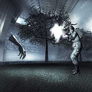 Stubbs the Zombie in Rebel Without a Pulse Braccio