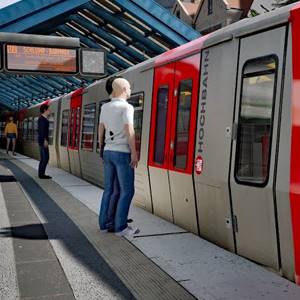 SubwaySim Hamburg - Treno