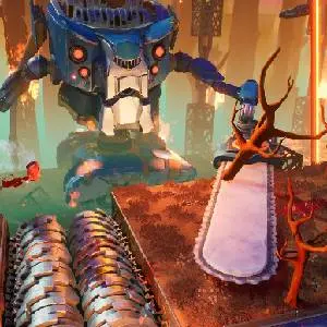 Super Meat Boy 3D - Robot con Motosega