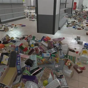 Supermarket Chaos - Pile