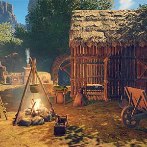 Survival Fountain of Youth - Campo base