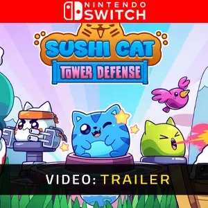 Sushi Cat - Tower Defense Nintendo Switch - Trailer