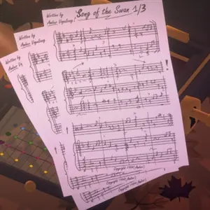 Swan Song - Partitura Musicale