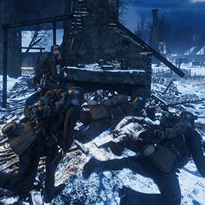 Impostazione autentica della prima guerra mondiale