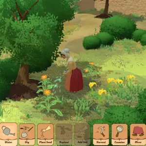 The Abbess Garden - Annaffiare la pianta