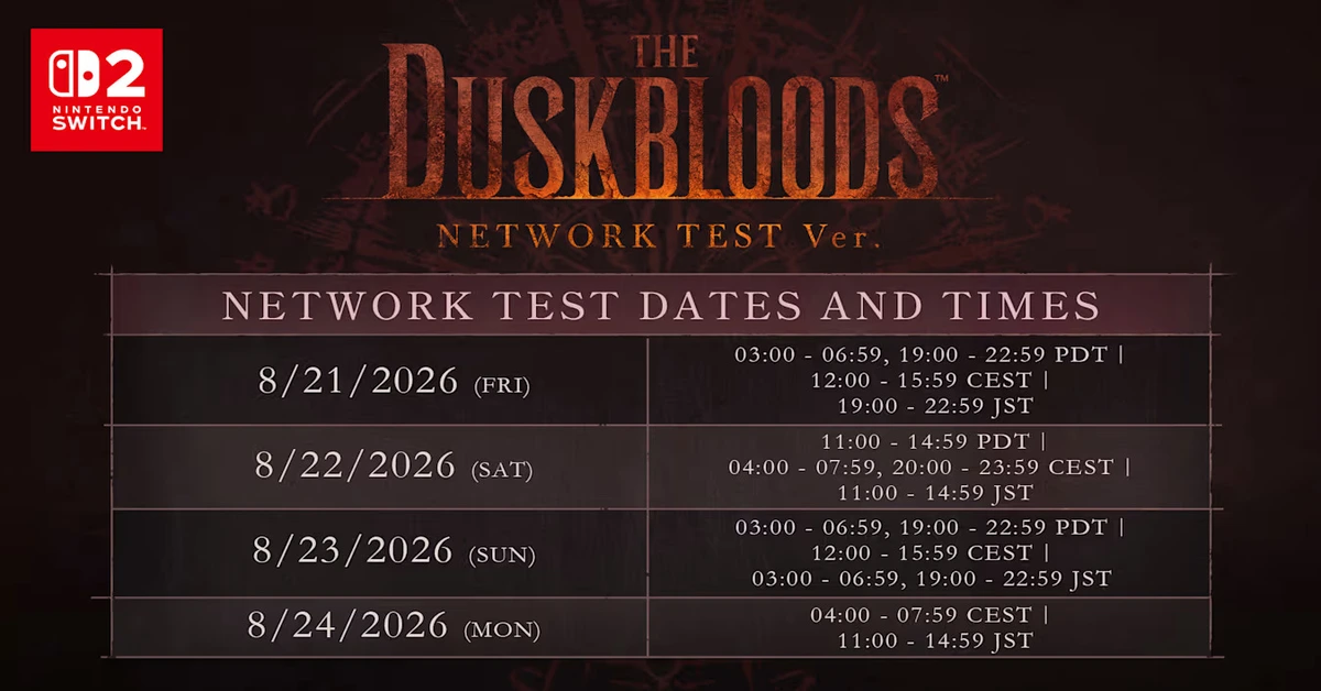 FromSoftware apre oggi le registrazioni per il network test di The Duskbloods