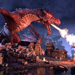 The Elder Scrolls Online Elsweyr - Drago Rosso