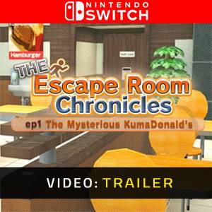The Escape Room Chronicles ep1: The Mysterious KumaDonald’s Nintendo Switch - Trailer del Video