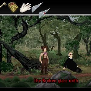 The Excavation of Hob’s Barrow - Vetro rotto