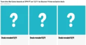 3 offerte di giochi esclusive Prime svelate ai The Game Awards 2025