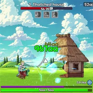 The Legend Of Fireball: Rath - Casa con tetto di paglia
