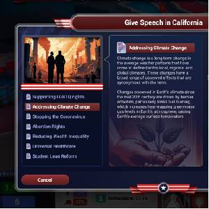 The Political Machine 2024 Tenere un Discorso