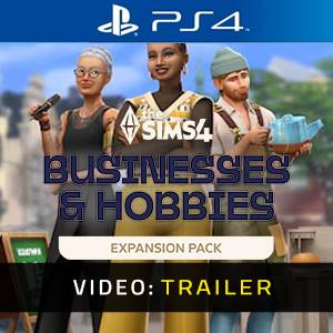 The Sims 4 Businesses & Hobbies Expansion Pack PS4 Trailer del Video