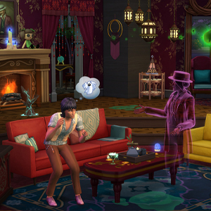 The Sims 4 Paranormal Stuff Pack - Palazzo infestato