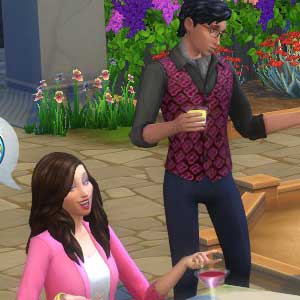 The Sims 4 Romantic Garden Stuff garden gathering