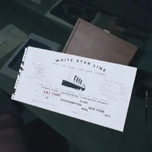 Titanic Escape Simulator - Biglietto di Prima Classe