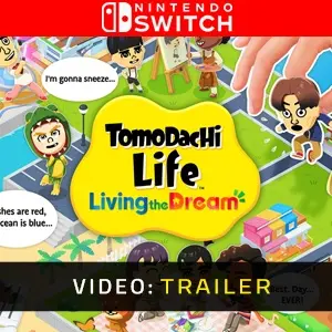 Tomodachi Life Living the Dream Nintendo Switch - Trailer