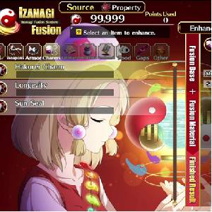Touhou Genso Wanderer FORESIGHT - Fusione Izanagi
