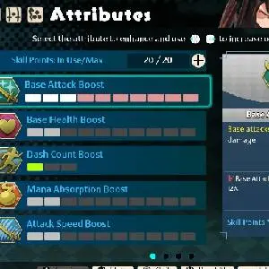 Towa and the Guardians of the Sacred Tree - Attributi