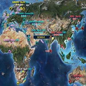TransOcean 2 Rivals Elenco delle navi