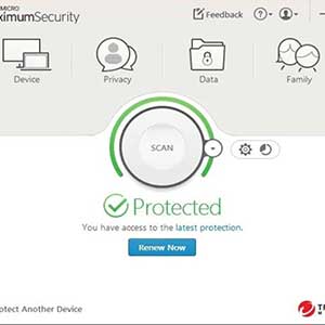 Trend Micro AntiVirus - Protetto
