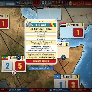 Twilight Struggle Red Sea - Round d'Azione