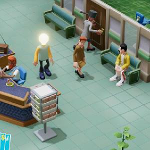 Two Point Hospital - Reception