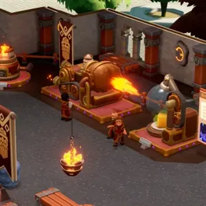 Two Point Museum: Fantasy Finds - Area di Fusione