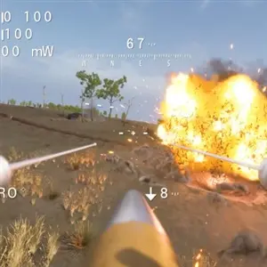 Ukrainian Fight Drone Simulator - Missili