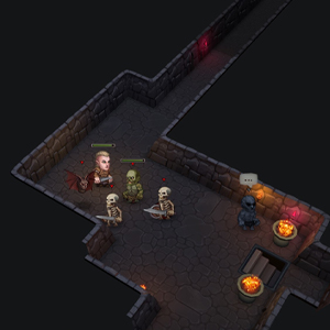 Ultimate ADOM Caverns of Chaos - Incontro con il nemico