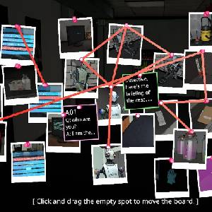 Uncover The Smoking Gun - Bacheca con Fili Rossi