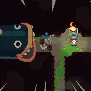 Under The Island - Giant Worm