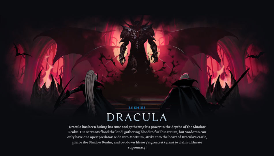 Dracula il nuovo nemico di V Rising