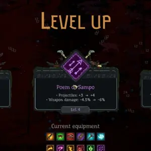 Versebound - Aumento di Livello