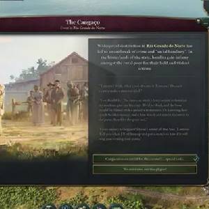 Victoria 3 Colossus of the South Il Cangaço