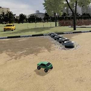 Perfetto alla deriva sulla sabbia