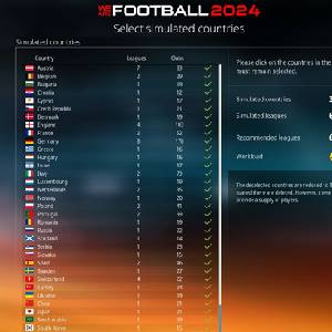 WE ARE FOOTBALL 2024 - Paesi Selezionati