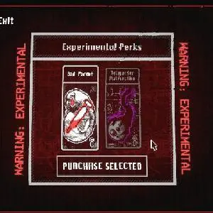 White Knuckle - Perk sperimentali