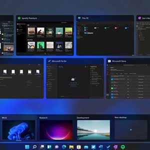 Windows 11 Home OEM Desktop Virtuale