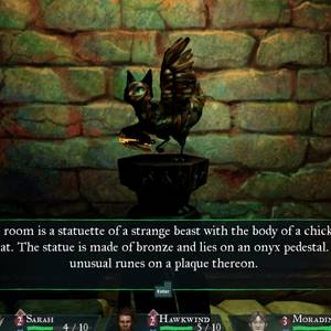 Wizardry Proving Grounds of the Mad Overlord - Statua della Bestia