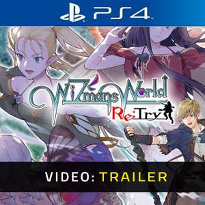 WiZmans World Re;Try PS4 - Trailer