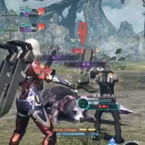 Xenoblade Chronicles X Nintendo Wii U Menu di battaglia