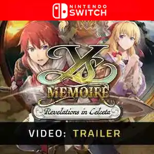 Ys Memoire Revelations in Celceta Nintendo Switch - Trailer