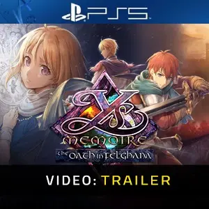 Ys Memoire: The Oath in Felghana PS5 – Trailer