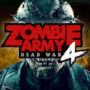 La schermata di caricamento di Zombie Army 4 Dead War assomiglia ai poster dei film horror di vecchia scuola