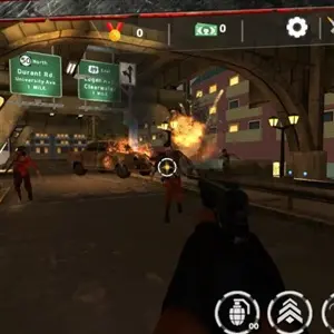 Zombie Survivor: Undead City Attack - Pistola